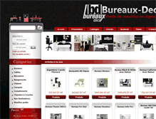 Tablet Screenshot of bureaux-deco.com
